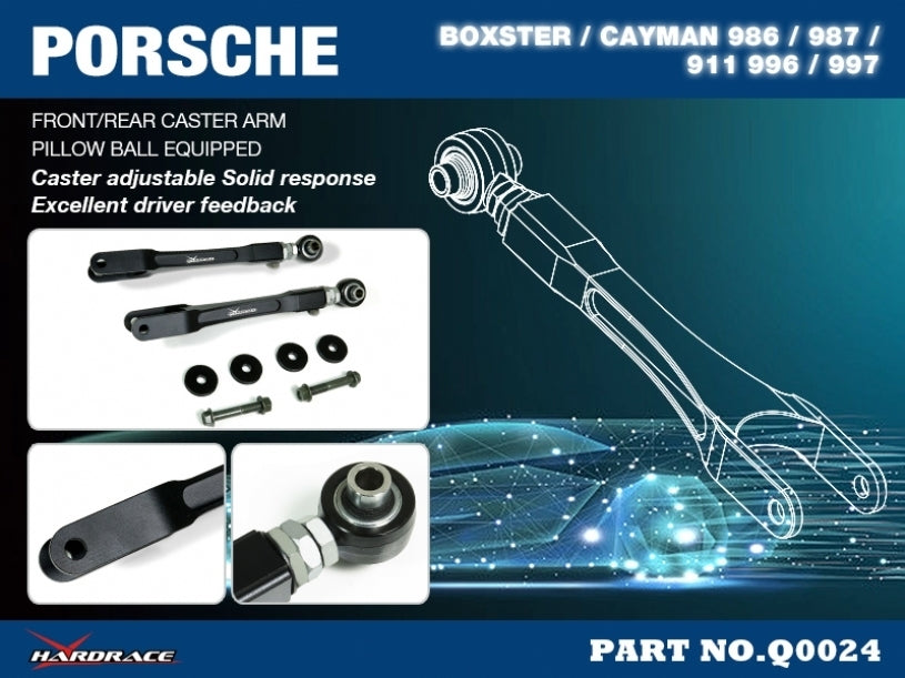 Hardrace Adj Front/Rear Caster Arm