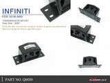 Hardrace Hardened Transmission Mount Rear Side