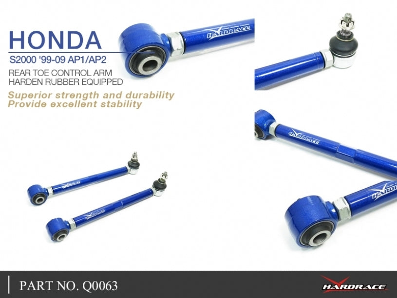 Hardrace Rear Toe Control Arm Rubber