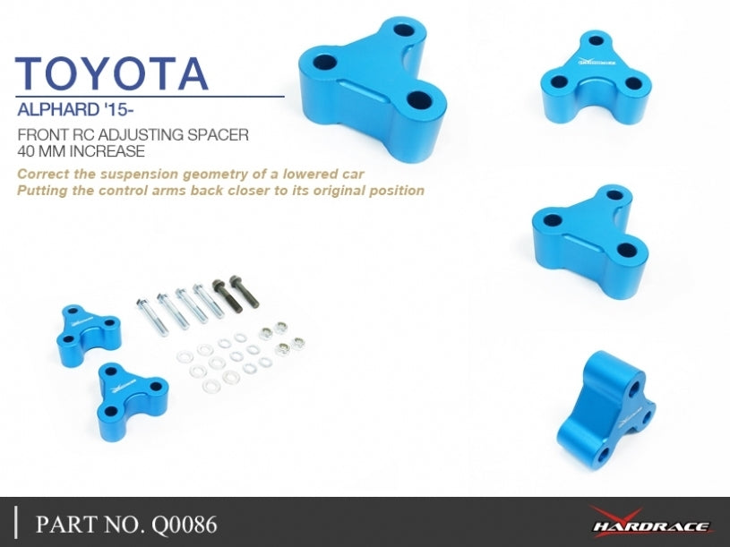 Hardrace Front RC Adj Spacer 40mm