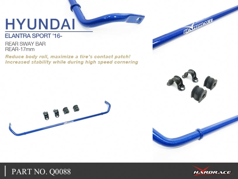Hardrace 17mm Rear Sway Bar