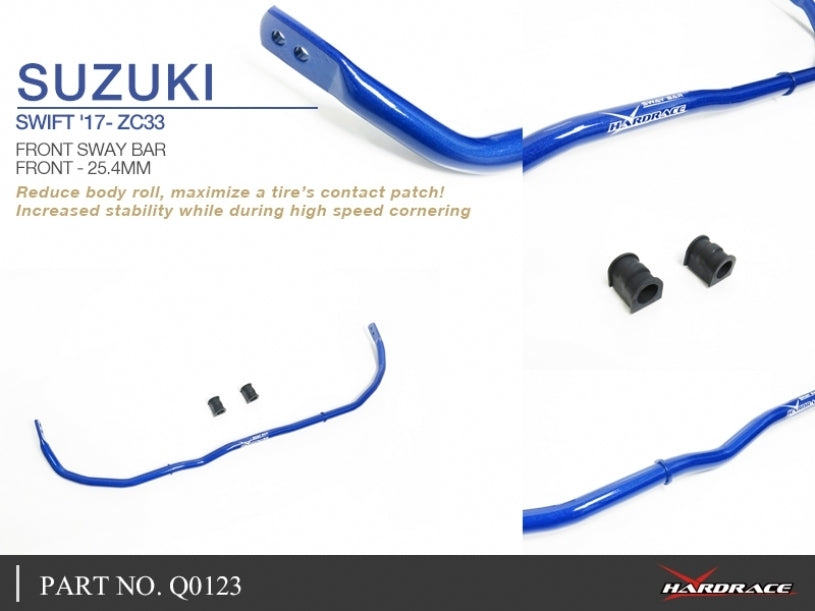 Hardrace 25.4mm Front Sway Bar