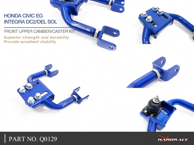 Hardrace Front Upper Camber/Caster Kit