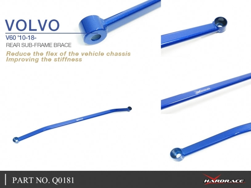 Hardrace Rear Subframe Brace 1PCS/Set