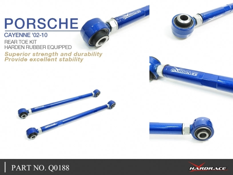 Hardrace Rear Toe Kit Rubber