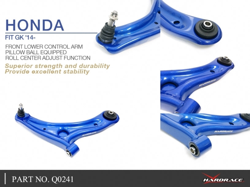 Hardrace Front Lower Control Arms w/Roll Centre