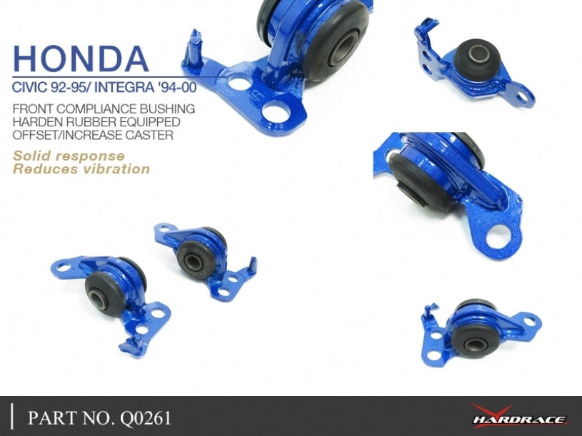 Hardrace Front Compliance Bush Rubber (Offset)