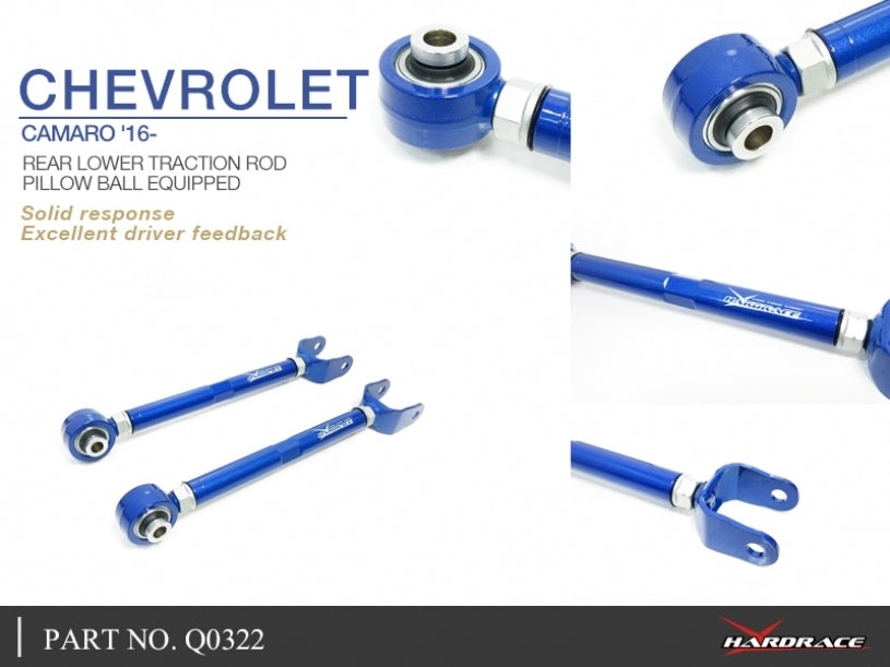Hardrace Rear Lower Traction Rod
