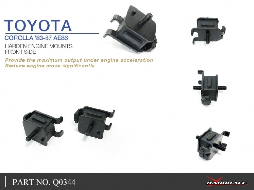Hardrace Hardened Engine Mount 2Pcs