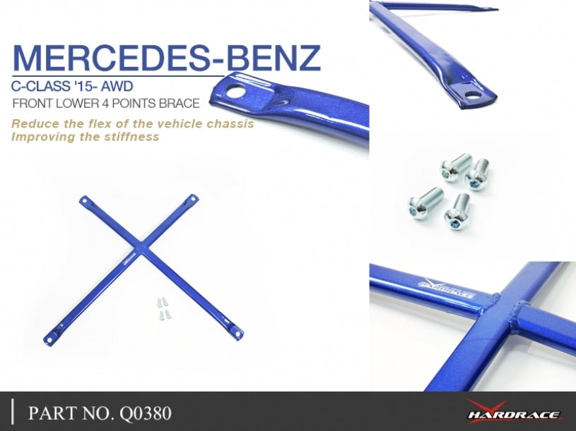 Hardrace Front Lower 4 Point Brace