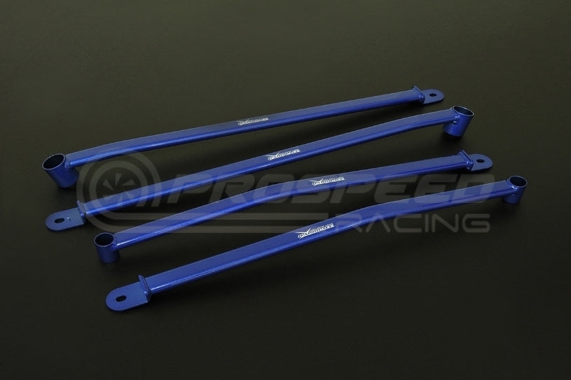 Hardrace Middle Lower Brace - Toyota Yaris XP150 13+ Q0405 | Pro Speed Racing