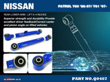 Hardrace Rear Upper Arm Lift 0-4"
