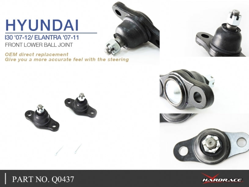 Hardrace Front Lower Ball Joint