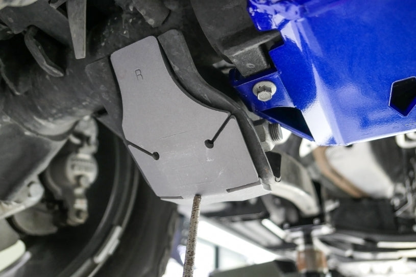 Hardrace Front LCA Bracket Shield Plate