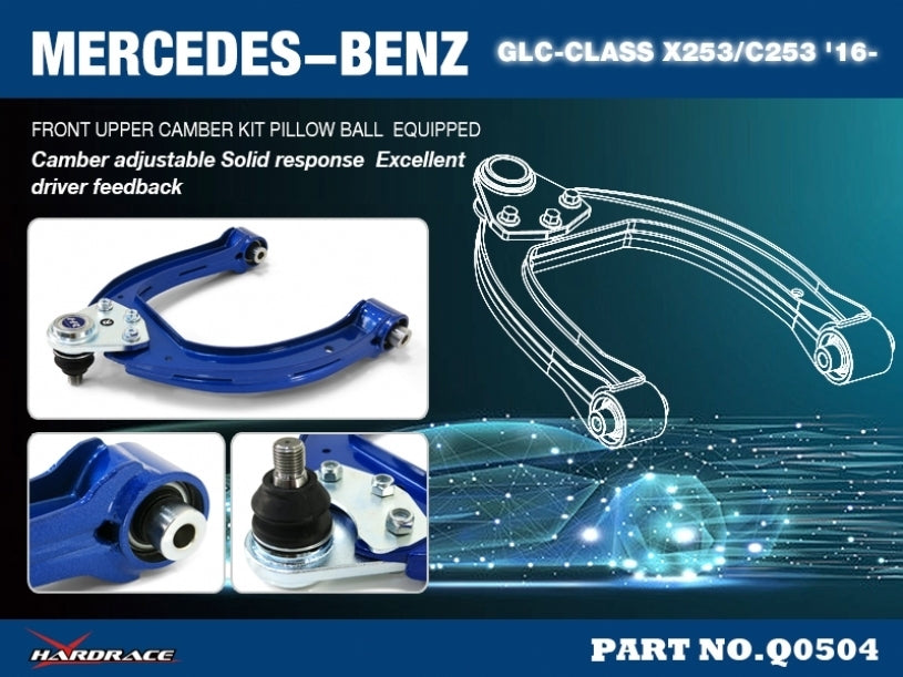 Hardrace Front Upper Camber Kit V2 Pillowball