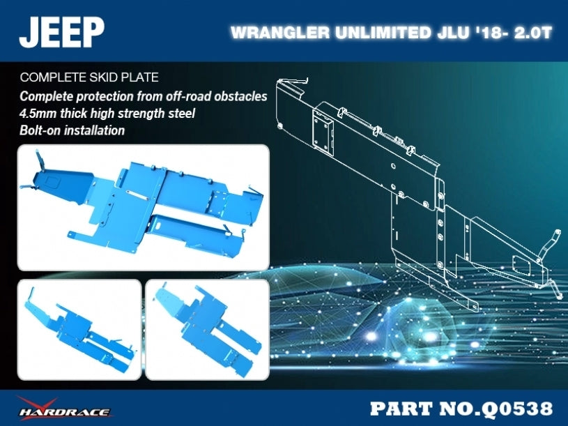 Hardrace Skid Plate