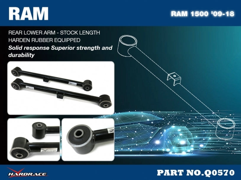 Hardrace Rear Lower Arm No Lift