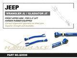Hardrace Front Upper Arm V2 Adj Lift 0-4"