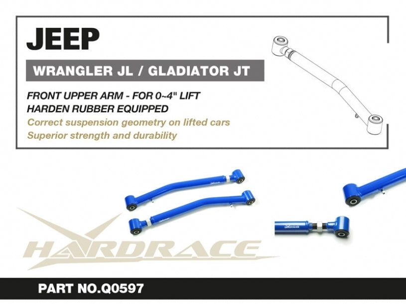 Hardrace Front Lower Arm V2 Adj Lift 0-4"