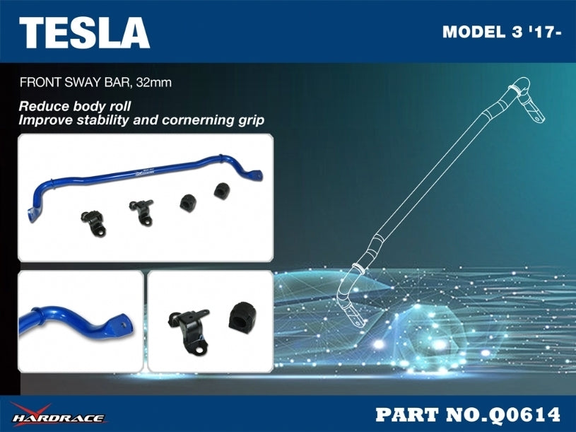 Hardrace 32mm Front Sway Bar