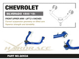 Hardrace Front Upper Arm Adj Lift 2-4" w/Rubber Bush
