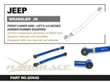 Hardrace Front Lowr Arm V2 Adj Lift 0-4" w/Rubber Bush