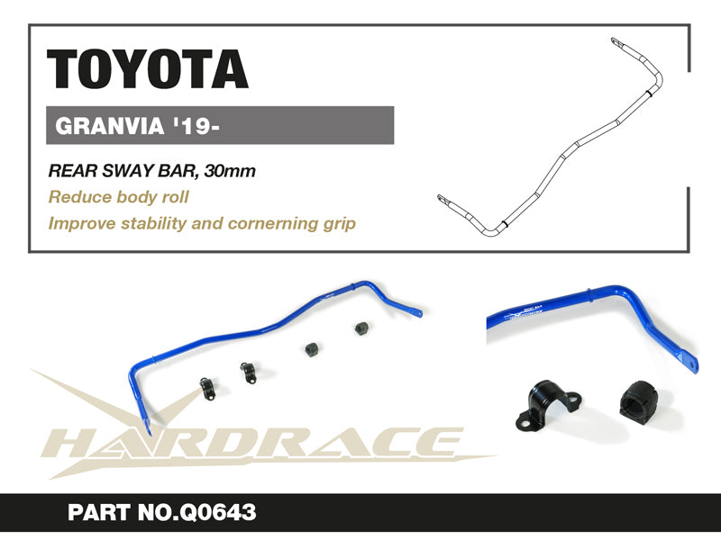 Hardrace 30mm Rear Sway Bar