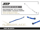 Hardrace Rear Adjustable Track Bar V2 Adj Lift 0-4.5"