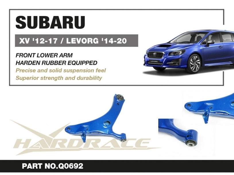 Hardrace Front Lower Arms w/Rubber Bush