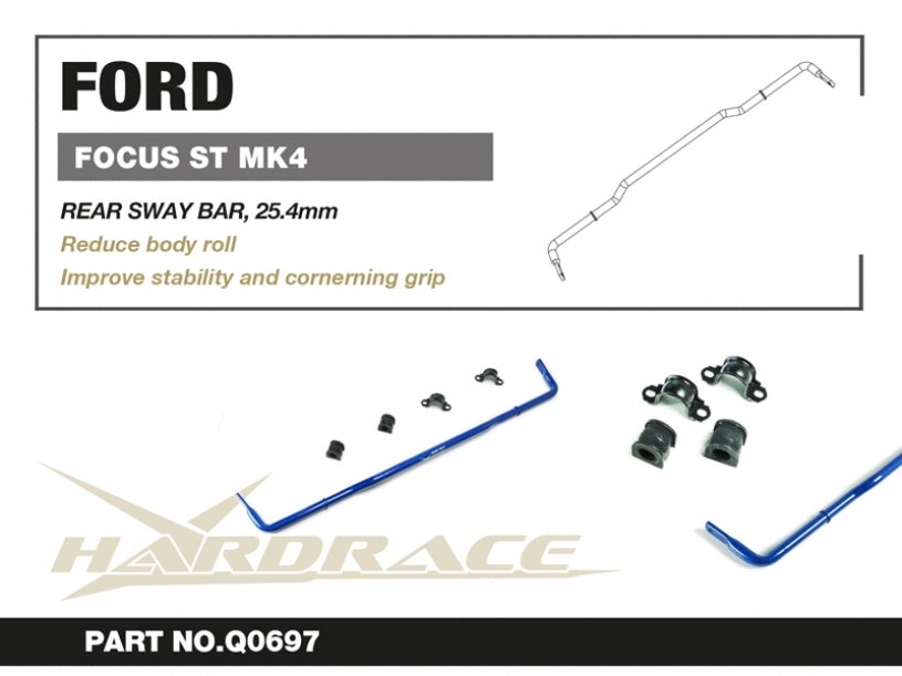 Hardrace Rear Sway Bar 25.4mm