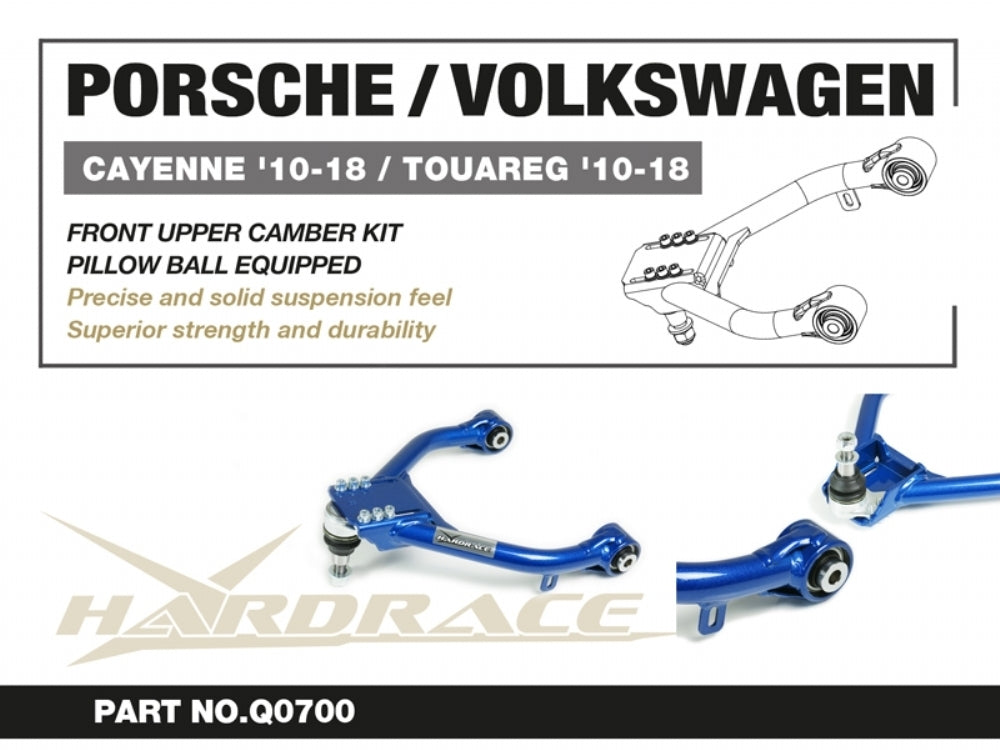Hardrace Front Upper Camber Kit w/Pillow Ball