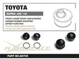 Hardrace Front Lower Arm Bushing Offset Function w/Pillow Ball