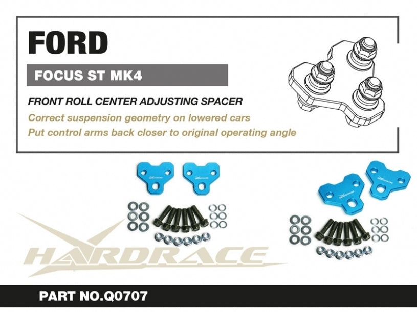Hardrace Front Roll Center Adjusting Spacer