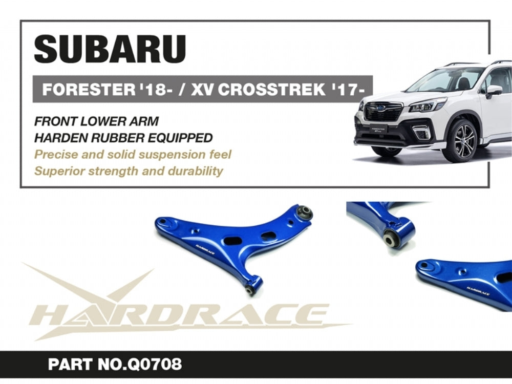 Hardrace Front Lower Arms w/Rubber Bush