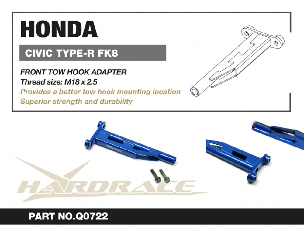 Hardrace Front Tow Hook Adapter