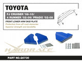 Hardrace Front Lower Arm Skid Plates