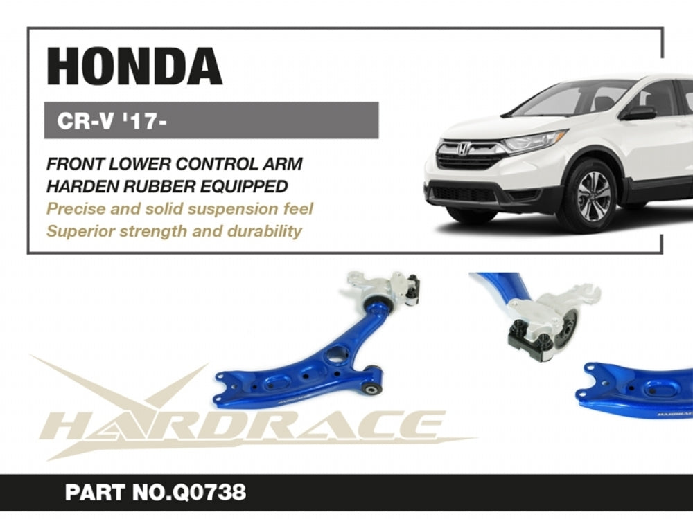 Hardrace Front Lower Arms w/Rubber Bush