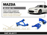 Hardrace Front Upper Camber Kit V2 w/Rubber Bush