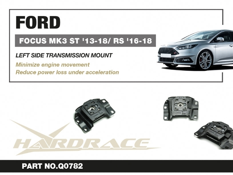 Hardrace Engine Mount Left Side/Transmission