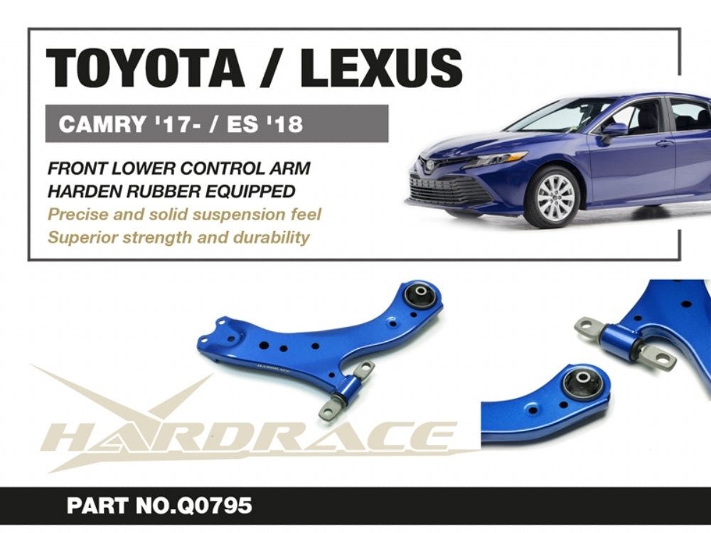 Hardrace Front Lower Control Arms w/Rubber Bush