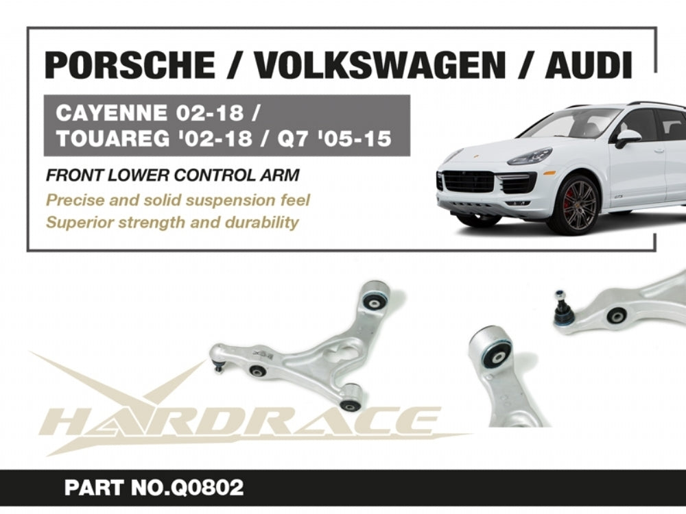 Hardrace Front Lower Control Arms w/Rubber Bush