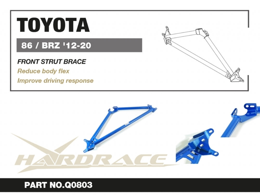 Hardrace Front 3 Point Strut Brace