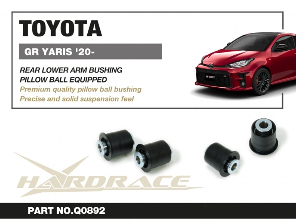 Hardrace Rear Lower Arm Bushing Pillowball