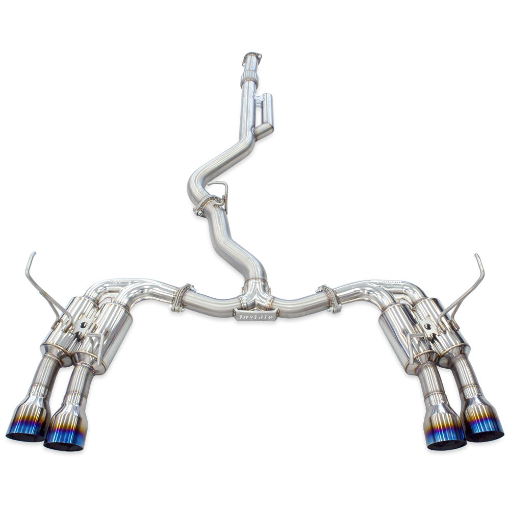 Invidia R400 Cat Back Exhaust Subaru WRX VB HS22SW4GM4ST | Pro Speed Racing