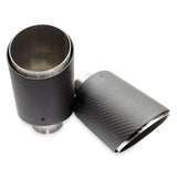 PSR Carbon Fibre Clamp On Exhaust Tip 60mm Inlet/114mm Outlet - SINGLE TIP HSCLAMPTIP-CF | Pro Speed