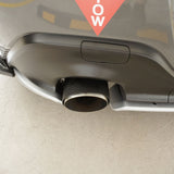 PSR Carbon Fibre Clamp On Exhaust Tip 60mm Inlet/114mm Outlet - SINGLE TIP