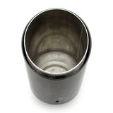 PSR Carbon Fibre Clamp On Exhaust Tip 60mm Inlet/114mm Outlet - SINGLE TIP