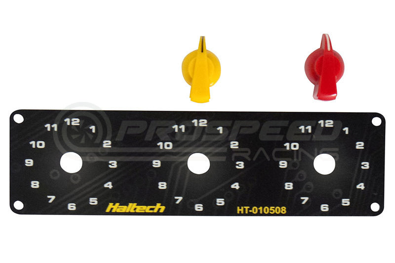 Haltech Triple Switch Panel Only HT-010508 | Pro Speed Racing