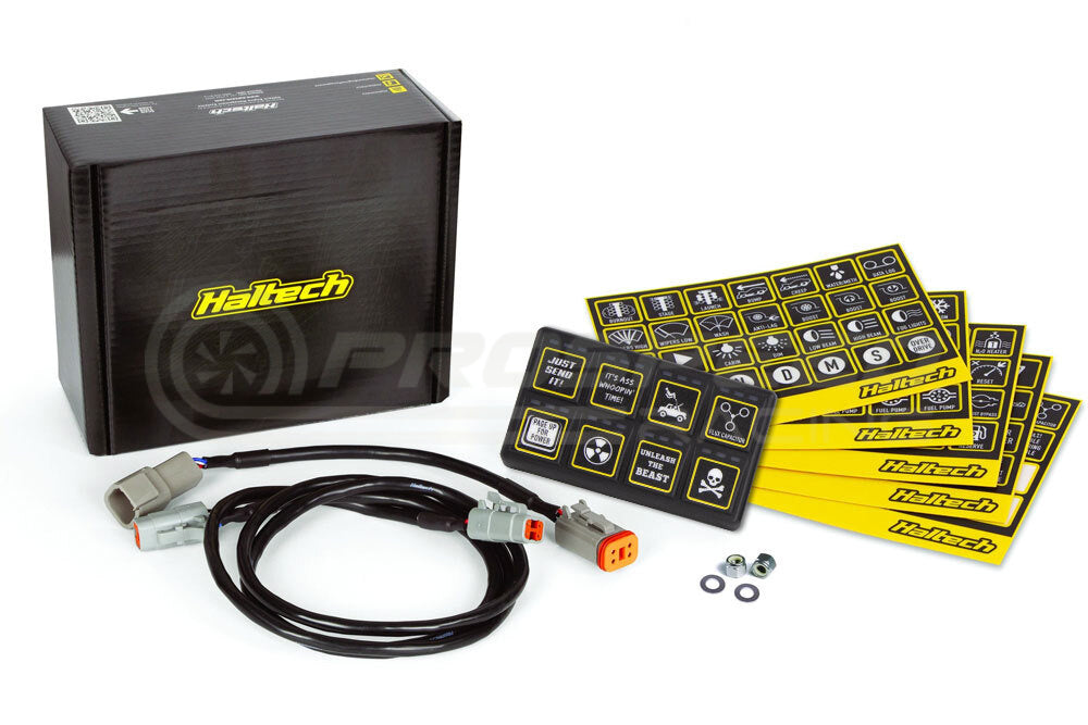 Haltech CAN Keypad 8 button (2x4) HT-011501 | Pro Speed Racing