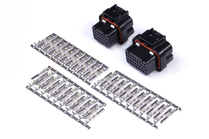 Haltech Plug and Pins Only - AMP 26 & 34 Pin 4 Row 3 Keyway Superseal Connector Set HT-030001